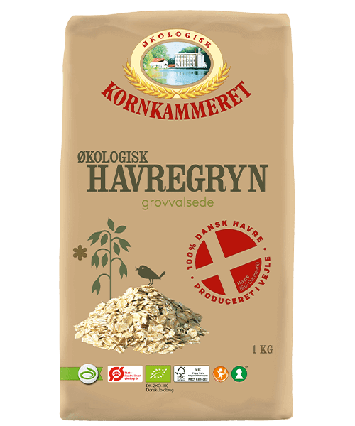 ko Grovvalsede Havregryn Kornkammeret ko-grovvalsede-havregryn-kornkammeret